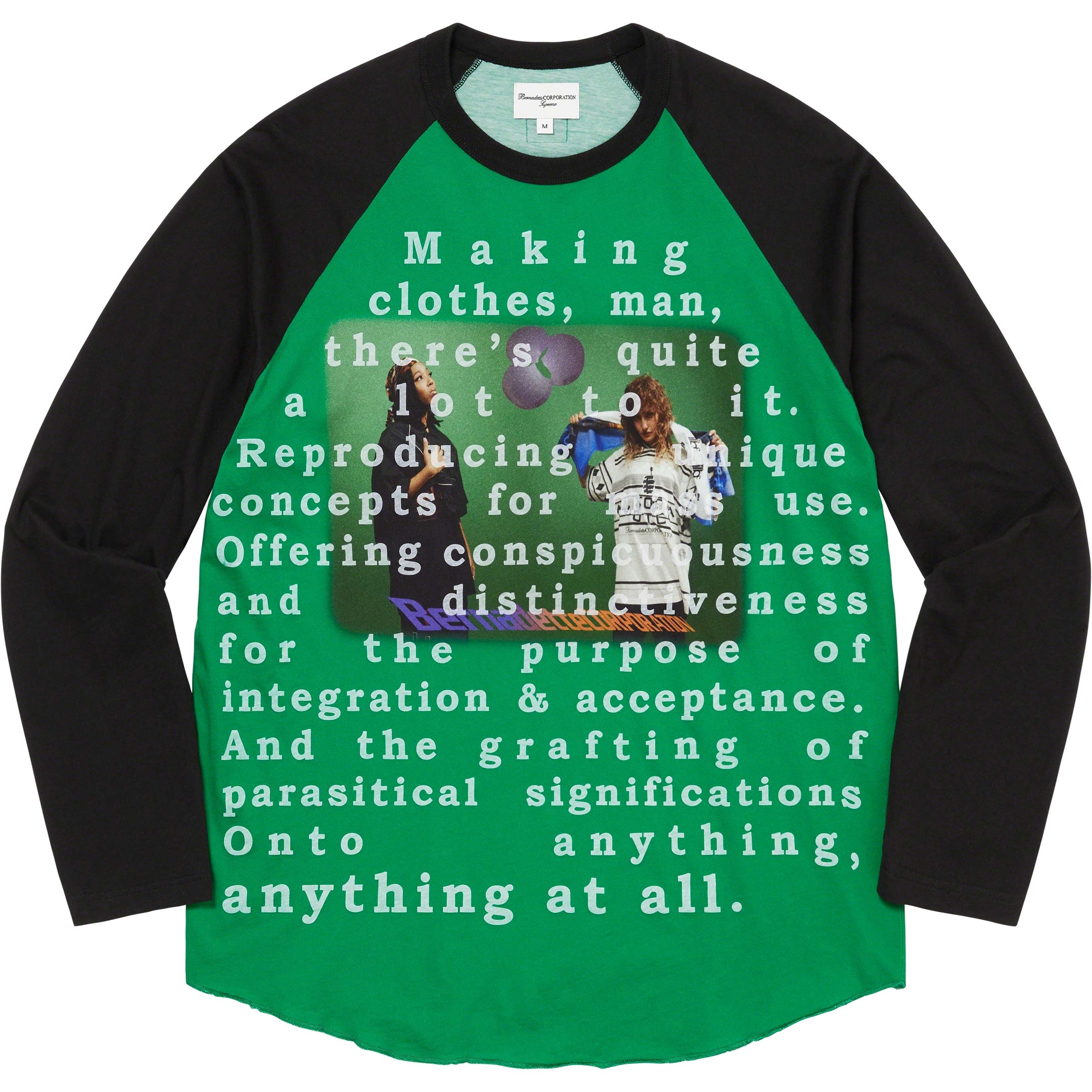 Supreme/Bernadette Corporation Raglan L/S Top view 4